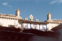 Крыша монастыря.